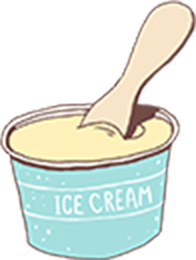 アイスクリーム  1個